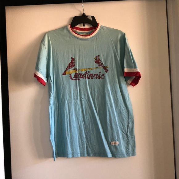 red jacket cardinals shirt